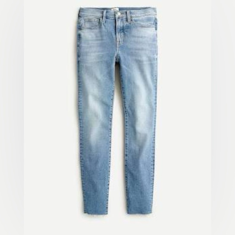 9" high-rise toothpick jean in Hamden wash